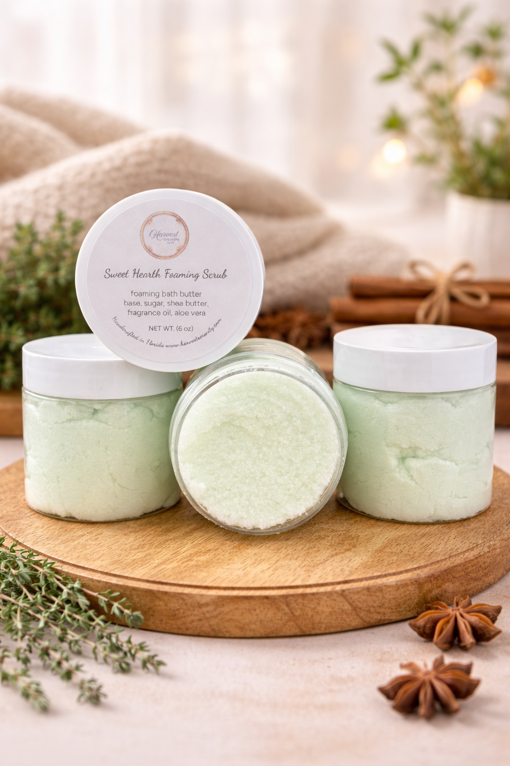 Sweet Hearth Foaming Scrub