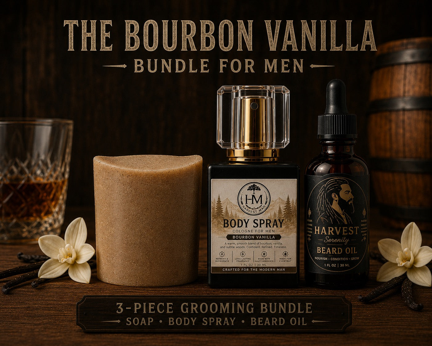 Harvest Man Trio Set