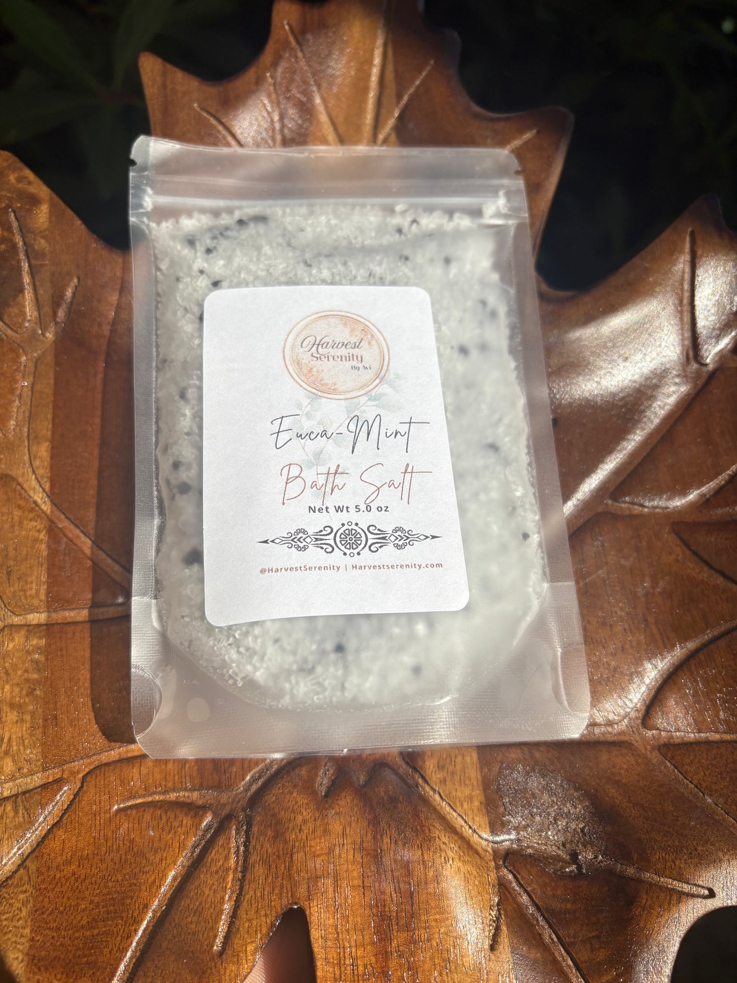 Euca-Mint Bath Salt Pouch