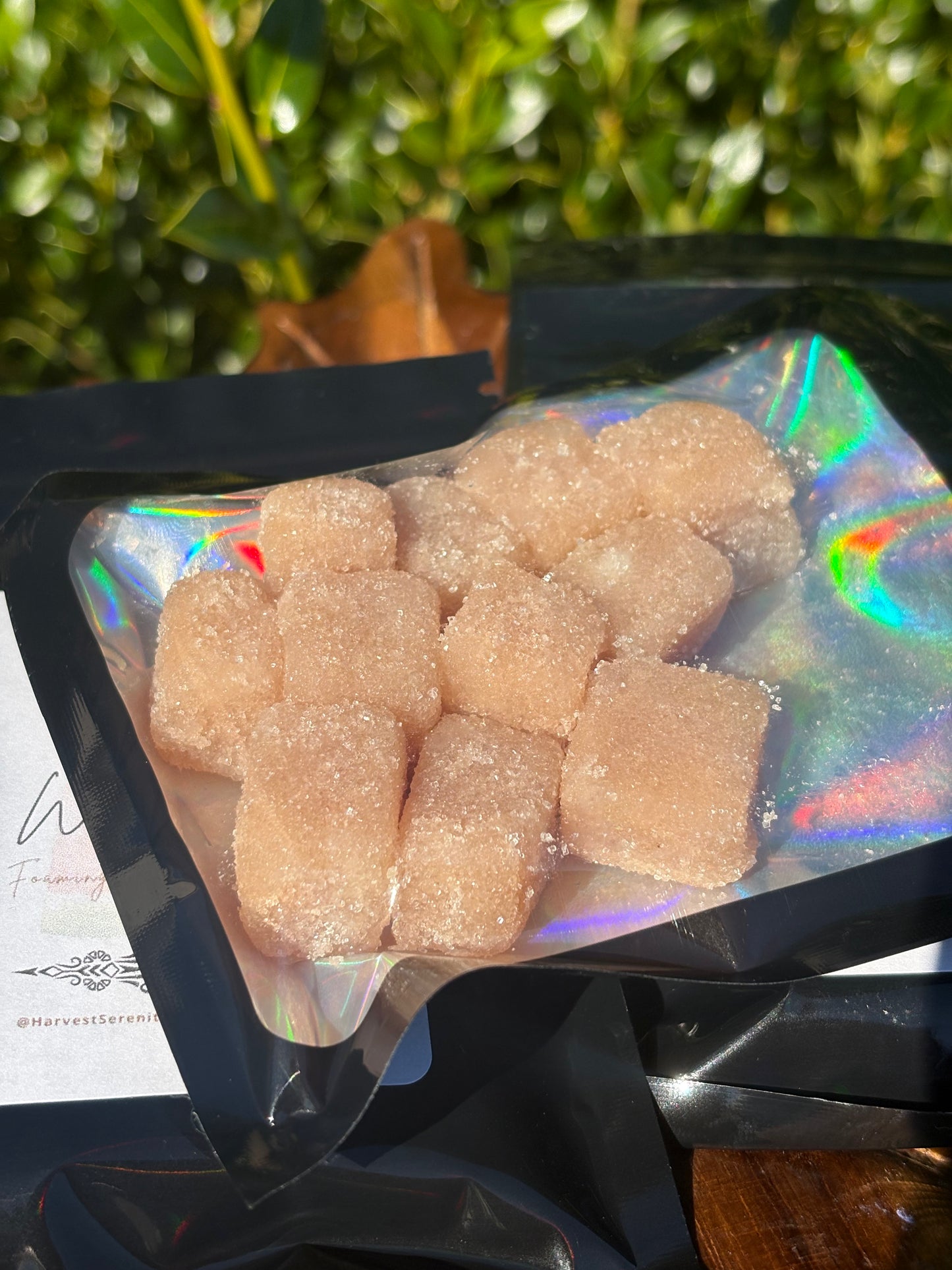 Coconut Foaming Sugar Scrub Cubes