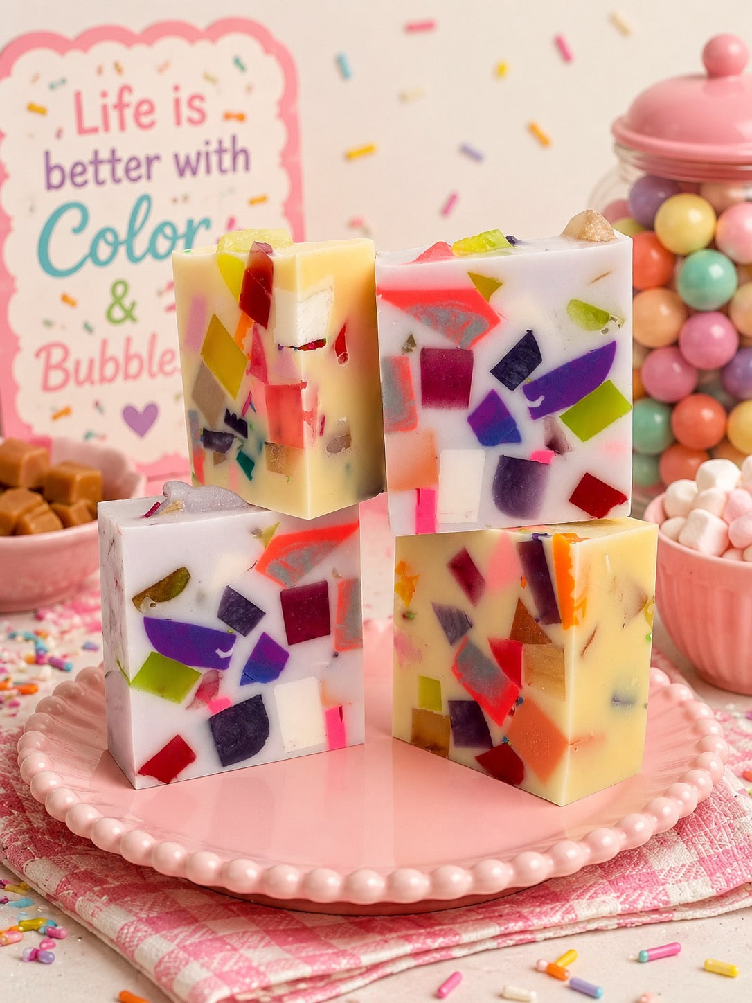 Confetti Soap Duo