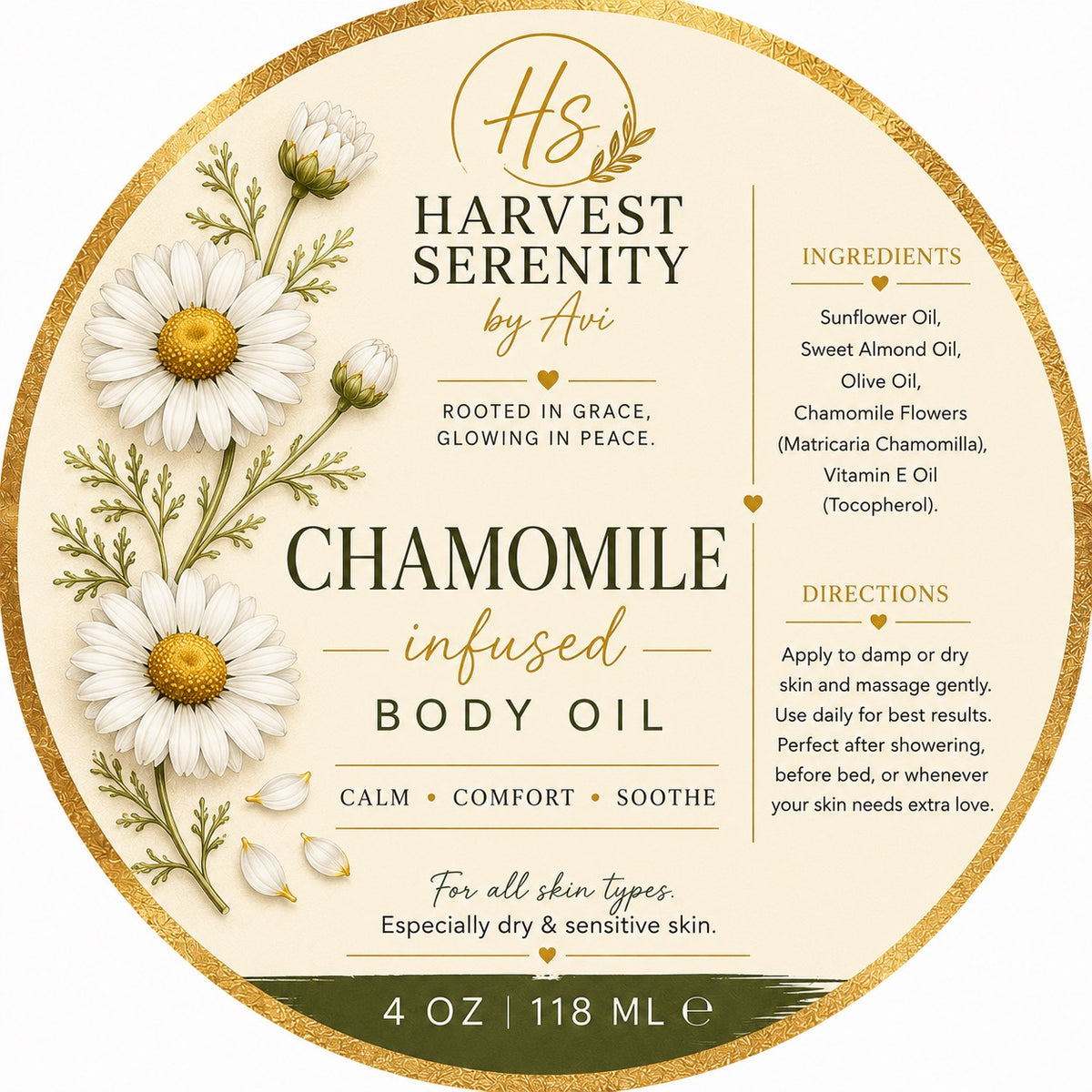 Chamomile Body Oil