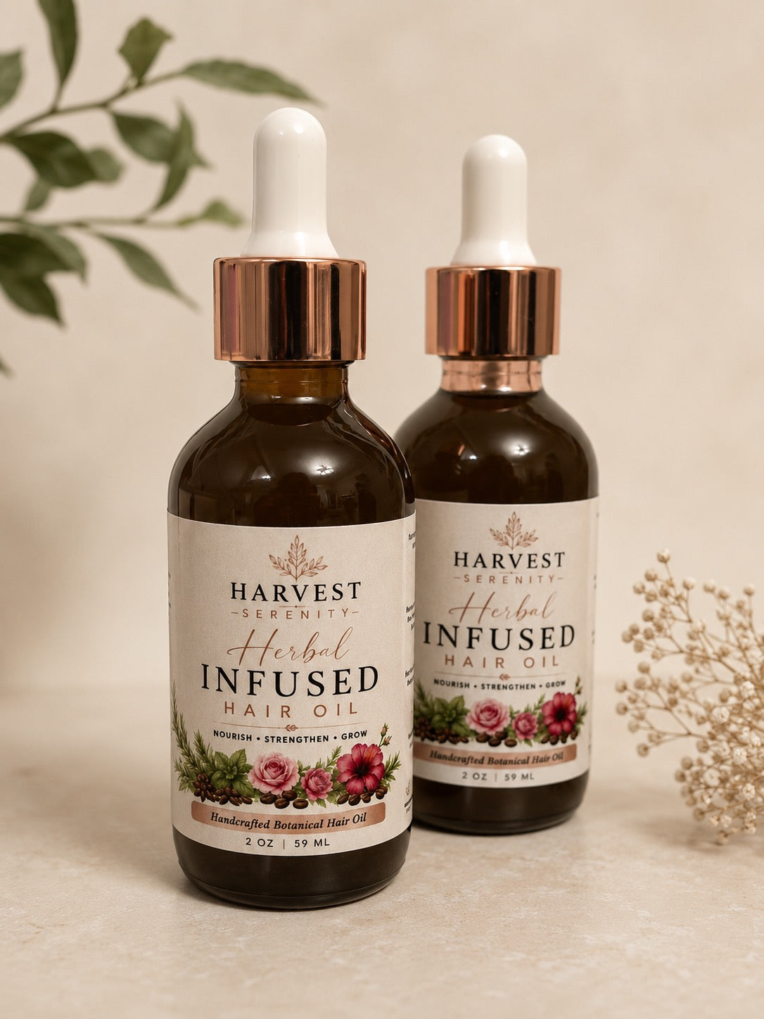 Herbal Infused Hair Oil
